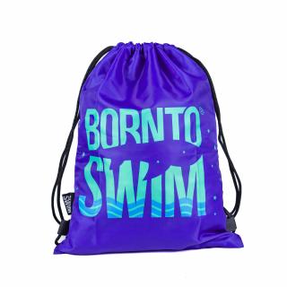 Lehký sportovní vak BornToSwim® Swimbag - Modrá hvězda Barva: Modrá s hvězdami