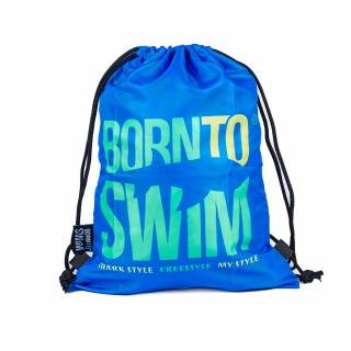 Lehký sportovní vak BornToSwim® Swimbag - Modrá limetka Barva: Modrá limetka