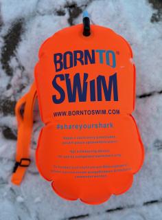 Plavecká bójka NEON BornToSwim® - Oranžová Barva: Oranžová, Velikost: 28x49 cm