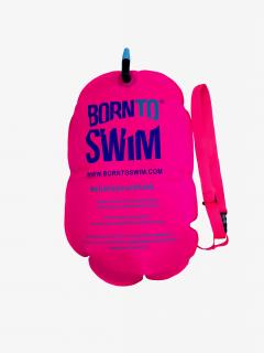 Plavecká bójka NEON BornToSwim® - Růžová Barva: Růžová, Velikost: 28x49 cm
