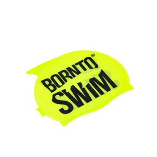 Plavecká silikonová čepice Dětská BornToSwim® ZELENÁ Barva: Zelená, Velikost: 22