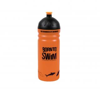 Sportovní láhev BornToSwim® - Oranžová/černá Barva: Oranžová/černá