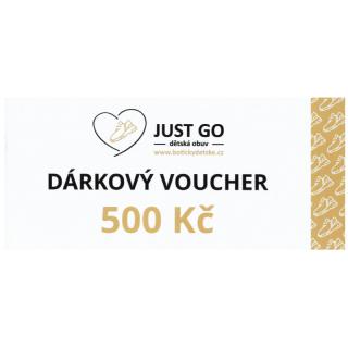 Dárkový voucher 500,- Kč