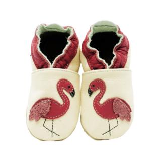 FIORINO Dětské capáčky Fiorino FLAMINGO ON CREAM - 21/22