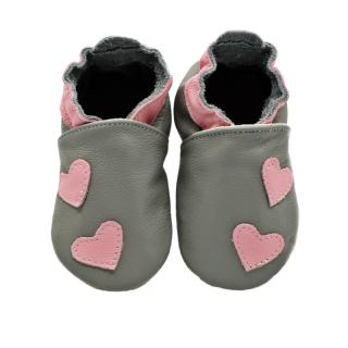 FIORINO Dětské capáčky Fiorino HEARTS ON GREY - 21/22
