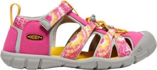 KEEN Dětské sandály Keen SEACAMP II CNX Y multi/keen yellow - 29