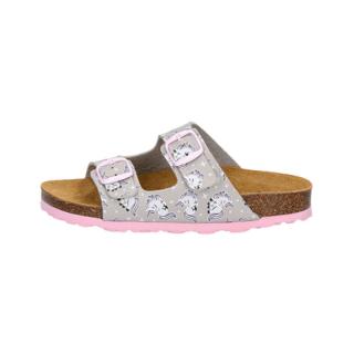 LICO Pantofle LICO BIO 560524 unicorn grau/rosa - 35