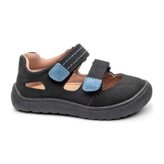 PROTETIKA Dívčí barefoot sandály Protetika NERY Black - 27