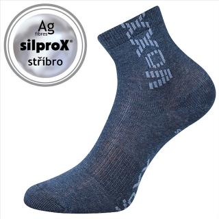 VOXX Ponožky Voxx ADVENTURIK jeans melír - 25-29