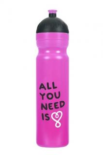 ZDRAVÁ LAHEV Zdravá lahev UAX All you need fialová 1l