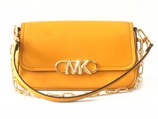 Kors dámská kabelka crossbody PARKER 30F2G7PC2L MARIGOLD MD CONV PO NS LEATHER