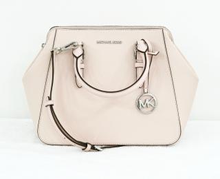 Michael Kors dámská kabelka 35T0SCFS3L CHARLOTTE POWDER BLUSH LG SATCHEL LEATHER