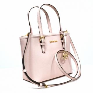 Michael Kors dámská kabelka 35T9GTVT0L JET SET TRAVEL POWDER BLUSH XS CRYL CONV TZ TOTE LEATHER