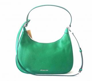 Michael Kors dámská kabelka CORA 35R3S4CH3L PALMETTO GRN LG HOBO SHLDR LEATHER