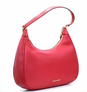 Michael Kors dámská kabelka CORA 35R4G4CH3L CARMINE PINK LG HOBO SHLDR LEATHER