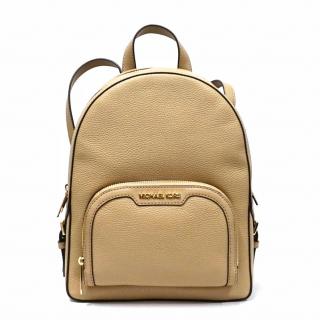 Michael Kors dámský batoh JAYCEE 32S2G8TB2L CAMEL MD ZIP PKT BACKPACK LEATHER