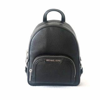 Michael Kors dámský batoh JAYCEE 35T2S8TB1L XS CONV ZIP PKT BACKPACK BLACK LEATHER