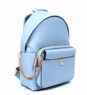 Michael Kors dámský batoh MAISIE 35F3G5MB8L PALE BLUE MD  2IN1 BACKPACK LEATHER