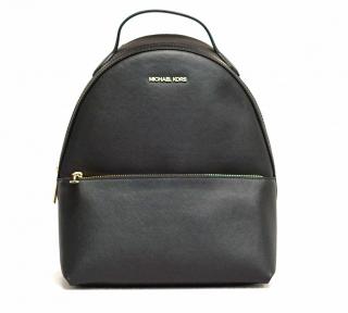 Michael Kors dámský batoh SHEILA 35F3G6HB6L BLACK MD FRNT PKT BACKPACK NON-LTHR VEGAN MATERIAL