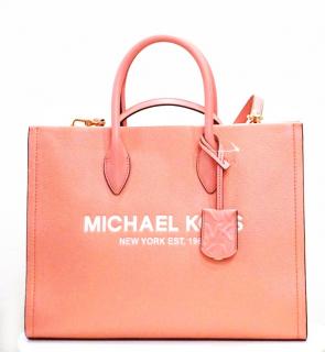 MICHAEL KORS MIRELLA dámská kabelka 35S2G7ZT7L TEA ROSE MLT MD EW TOTE LEATHER