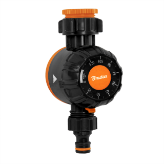 Mechanický časovač (hodiny) průtoku vody Bradas ECO-38001