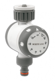 Mechanický časovač (hodiny) průtoku vody Bradas White line WL-3131