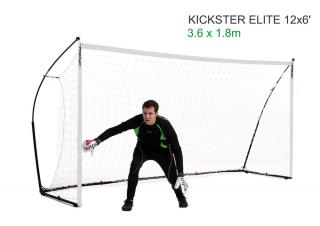 Fotbalová branka Kickster Elite 3,6x1,8 m (Fotbalová branka s integrovanou zátěží)