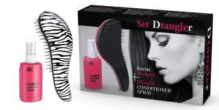 Dtangler Conditioner Spray Set ZEBRA WHITE