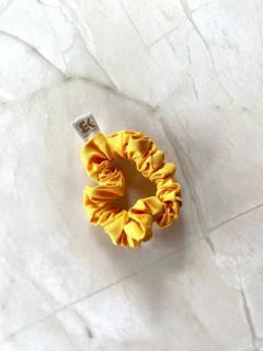 Hair scrunchie yellow (Mini yellow)
