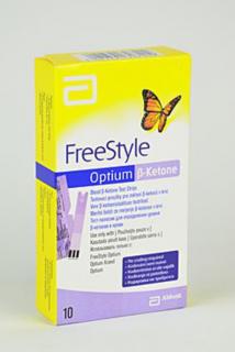 Proužky FreeStyle OPTIUM beta-ketone
