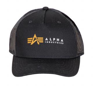 čepice Alpha Label Trucker Cap black