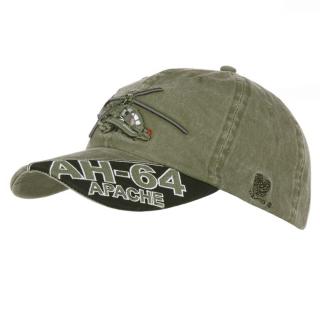 čepice BASEBALL AH-64 Apache stone washed