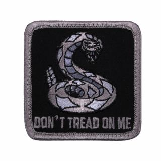 nášivka Don`t Tread On Me velcro černá