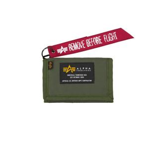 peněženka CREW WALLET sage green