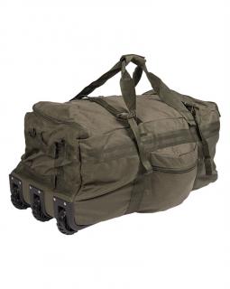 taška přepravní Combat Duffle s kolečky zelená 118L