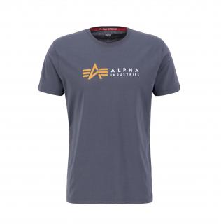 tričko Alpha Label T greyblack