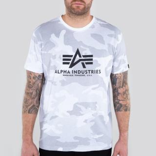 tričko Basic T Camo white camo