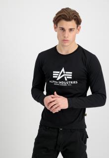 tričko Basic-T - LS black