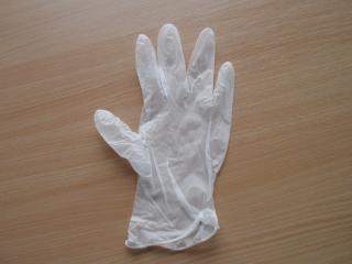 Vyšetřovací vinylové rukavice, velikost L (100ks)