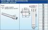 Nerezové komínové vložky - Roura 1080 mm s distančními prvky prům. 113