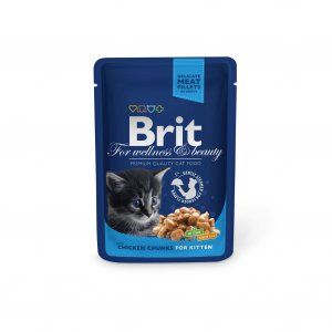 Brit CAT kapsa Chicken kitten 100g