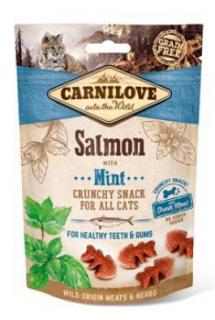 Carnilove Cat Crunchy Snack Salmon&amp;Mint 50g