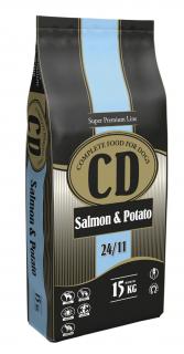 Delikan CD salmon and potato 15kg