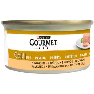 GOURMET Gold KK jemná paštika s krůtou   85g