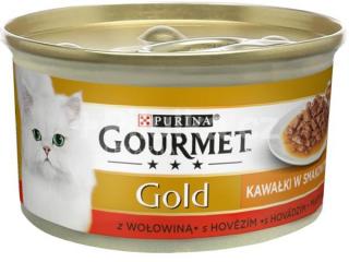 GOURMET Gold Sauce Delight minifiletky s hovězím v omáčce   85g