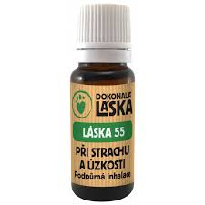 LÁSKA 55 Při strachu a úzkosti 10 ml - inhalace