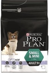 PRO PLAN SMALL &amp; MINI ADULT 9+ optiage  kuře   3kg