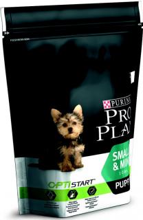 PRO PLAN SMALL &amp; MINI PUPPY optistart   kuře 700g