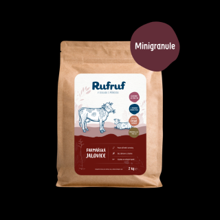 RufRuf 15kg MINI farmářská jalovice