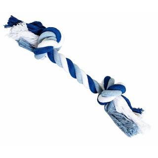 Uzel HipHop bavlněný 2 knoty 41cm/460g tm.modrá, sv.modrá, bílá